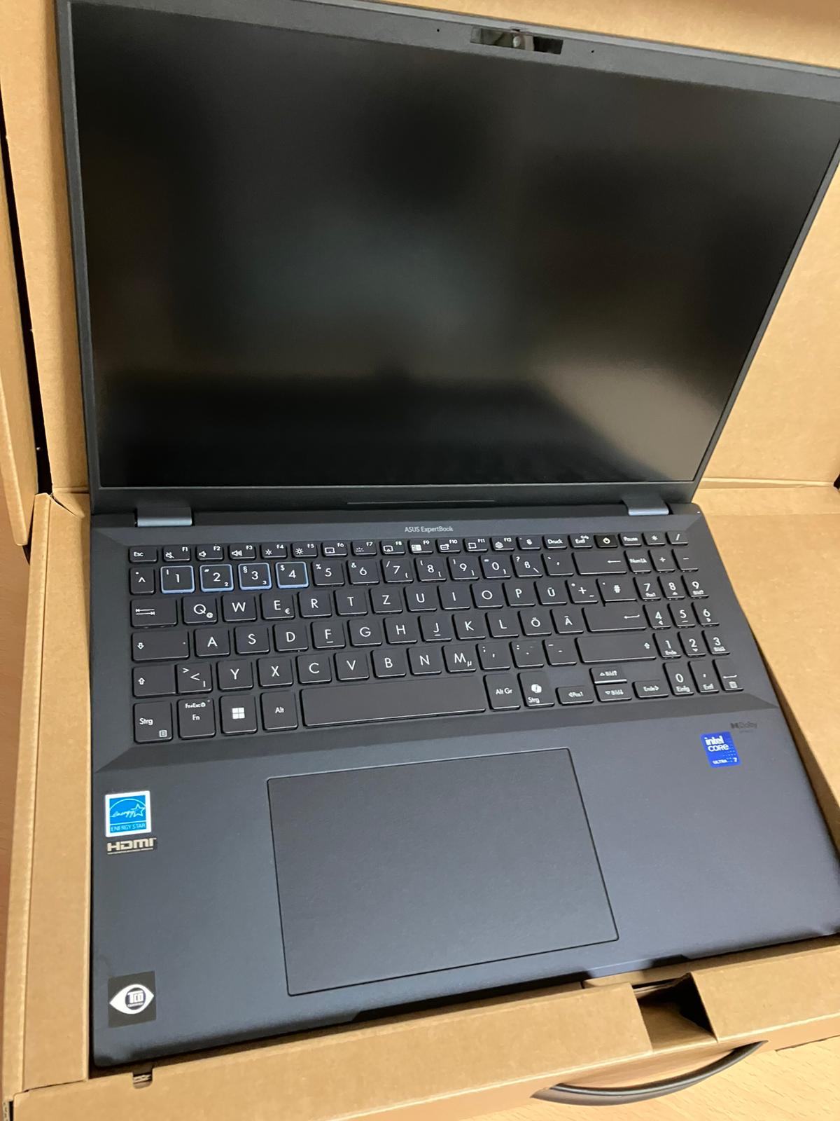 2025 asus expertbook garantie 1